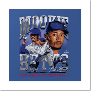 Mookie Betts Los Angeles D Vintage Posters and Art